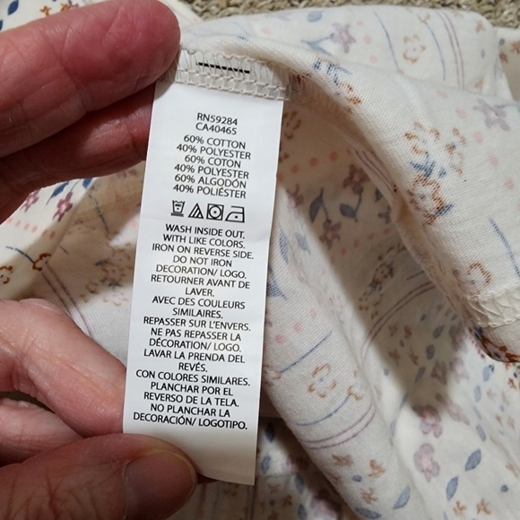 3/$15 The Children's Place Fall Dress Floral - 7/8 - Picture 3 of 7